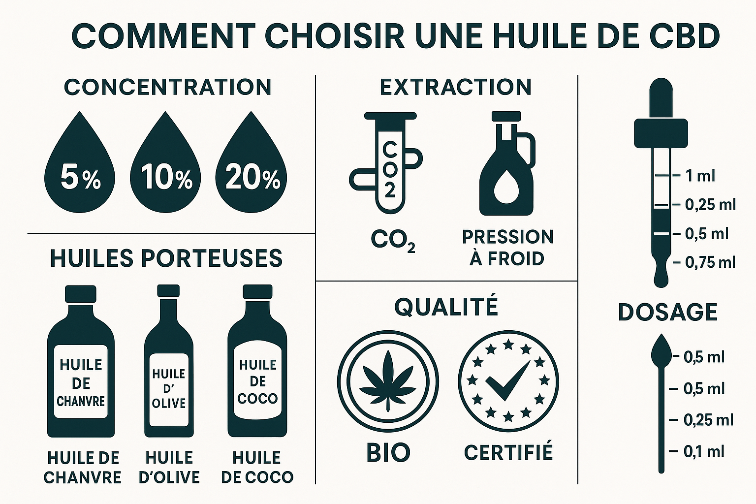 🌿 Comment choisir son huile de CBD ?